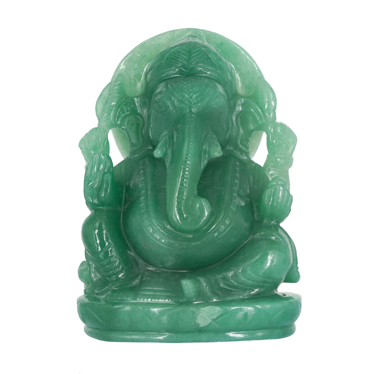 679.980Grams Green Ganesh | Marakatha Ganapathi | Natural Quartz ...