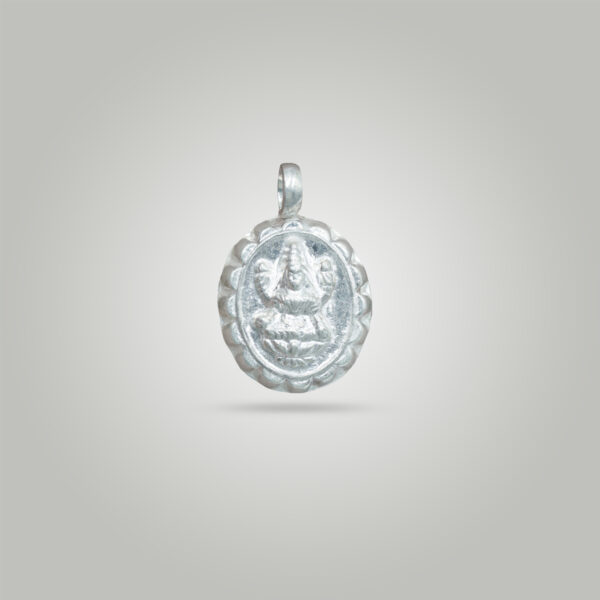 Lakshmi Silver Pendant