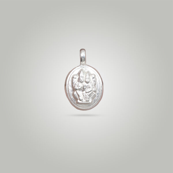 Silver Laxmi-Narasimha Pendant