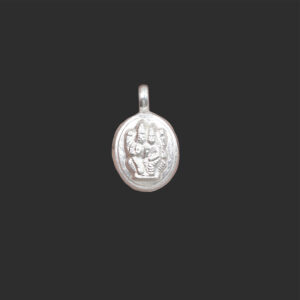 Silver Laxmi-Narasimha Pendant