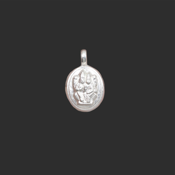 Silver Laxmi-Narasimha Pendant