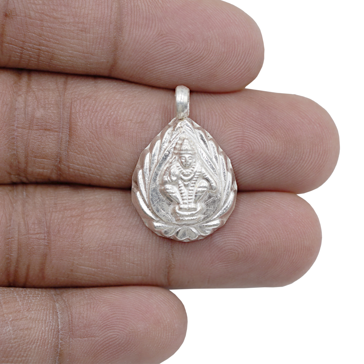 Ayyappa swamy 2025 silver pendant