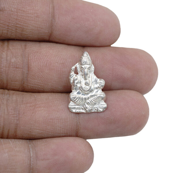 Ganesha Silver Pendant