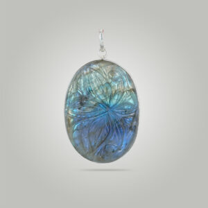 Natural Labradorite Locket