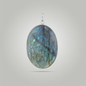 Natural Labradorite Locket