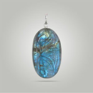 Natural Labradorite Locket