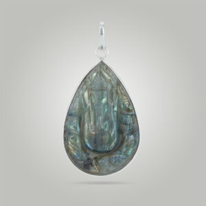 Natural Labradorite Locket