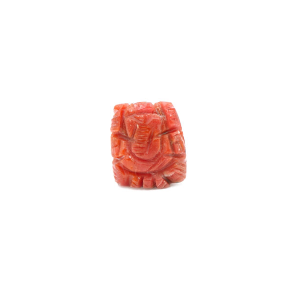 Natural coral ganesha