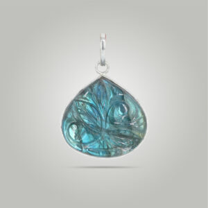 Natural Labradorite Locket