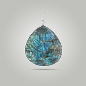 Natural Labradorite Locket