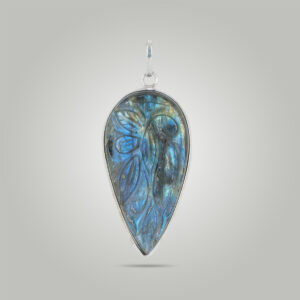 Natural Labradorite Locket