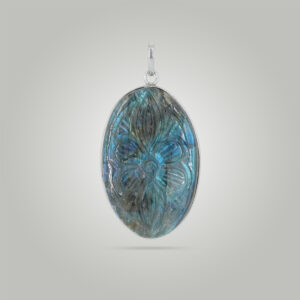 Natural Labradorite Locket