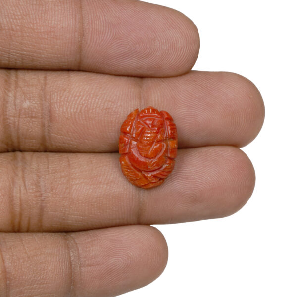 Natural coral ganesha