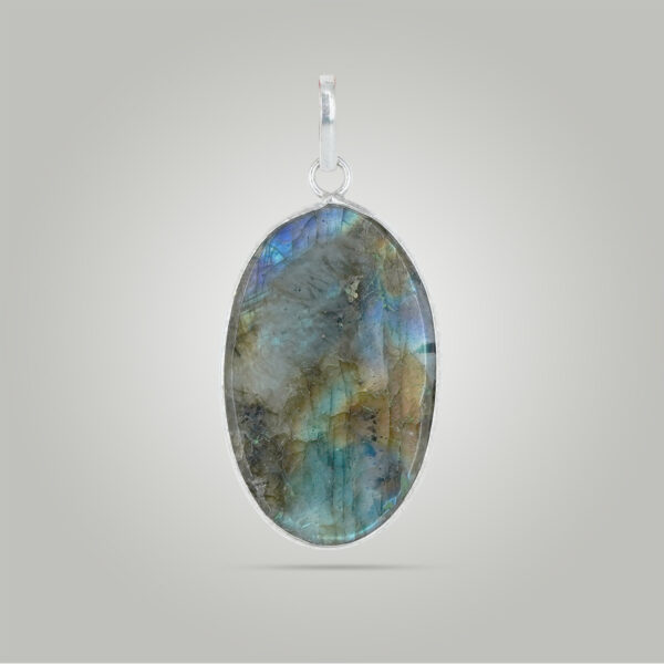 Natural Labradorite Locket