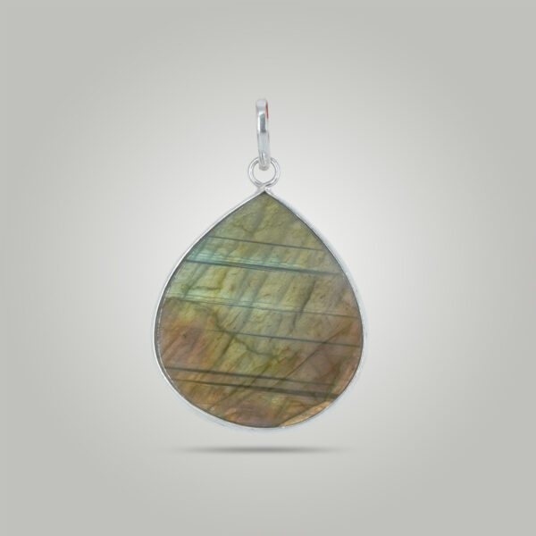 Natural Labradorite Locket