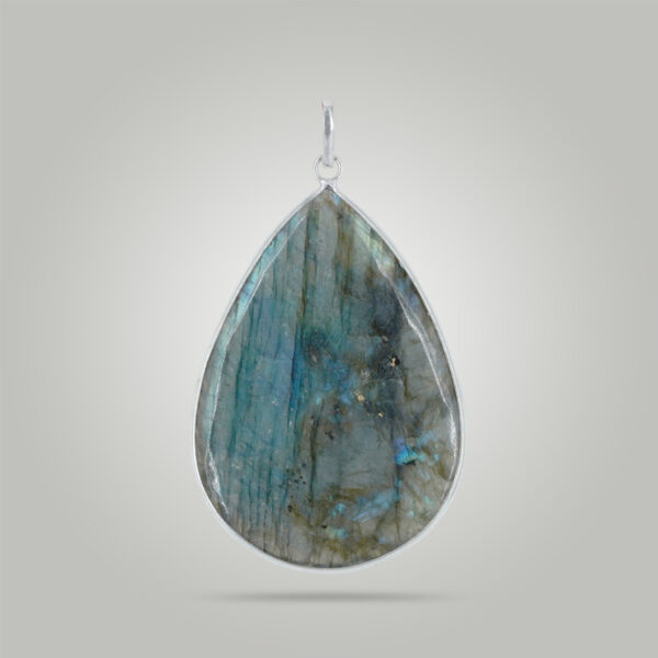 Natural Labradorite Locket