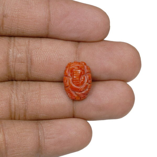 Natural coral ganesha