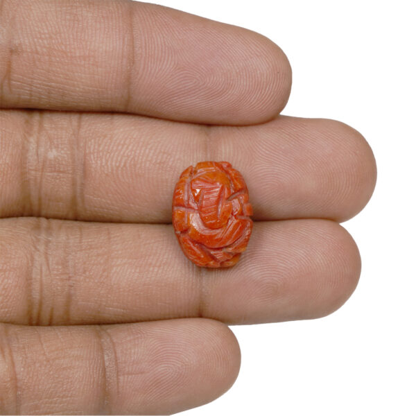 Natural coral ganesha