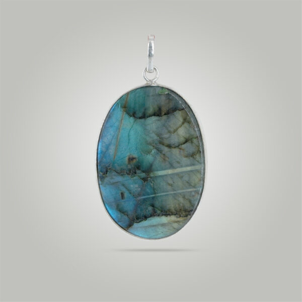 Natural Labradorite Locket