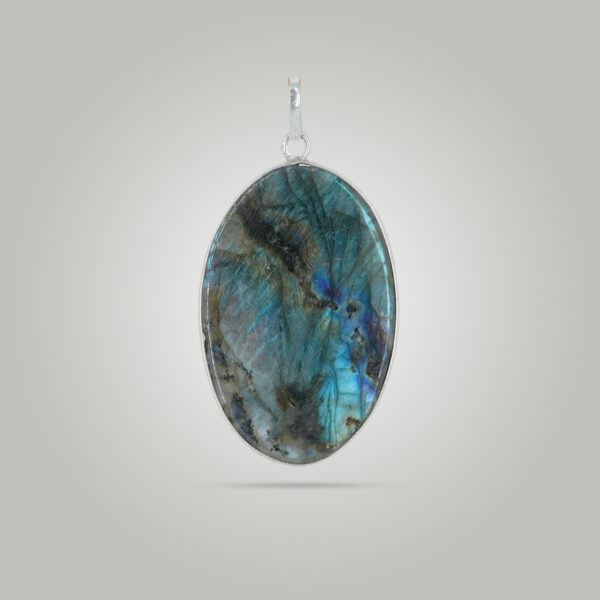 Natural Labradorite Locket