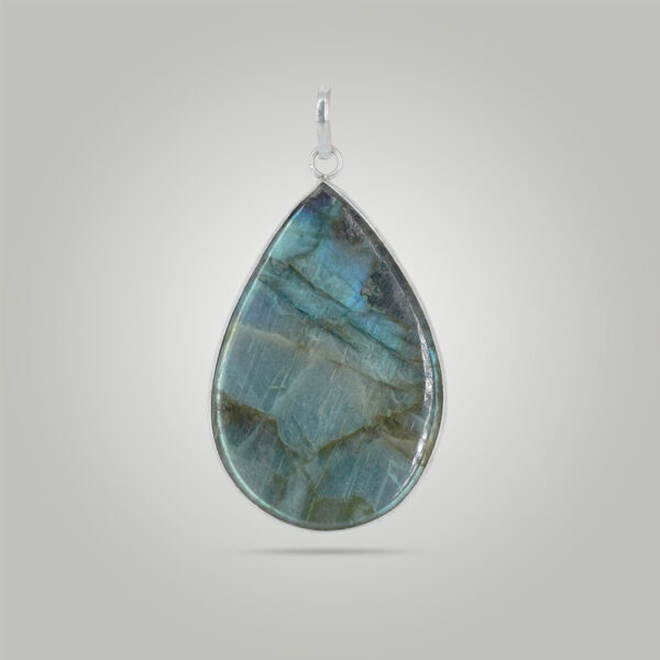 Natural Labradorite Locket