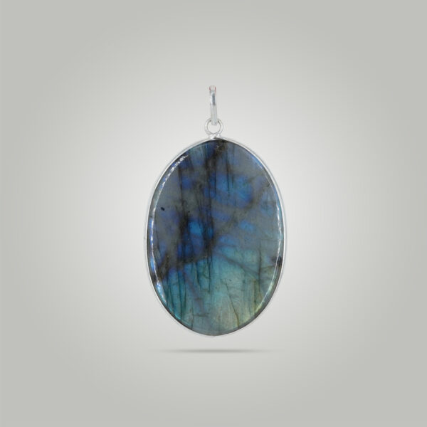 Natural Labradorite Locket