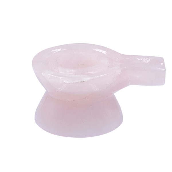 Rose Quartz Shivalingam