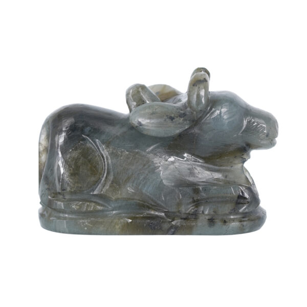 Labradorite Nandi Statue