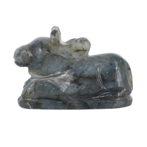 Labradorite Nandi Statue