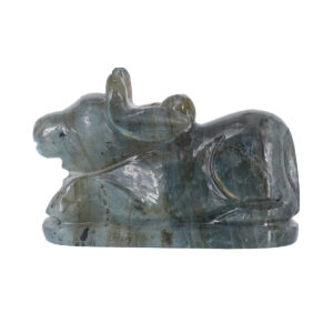 Labradorite Nandi Statue