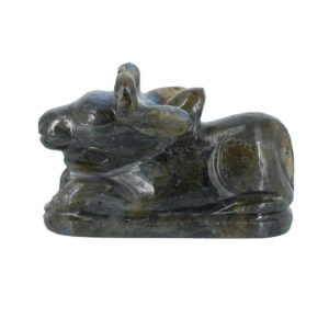 Labradorite Nandi Statue