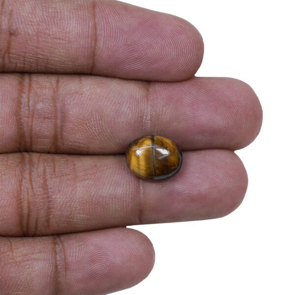 Tiger eye gemstone