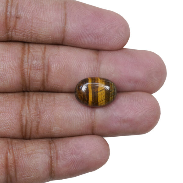 Tiger eye gemstone