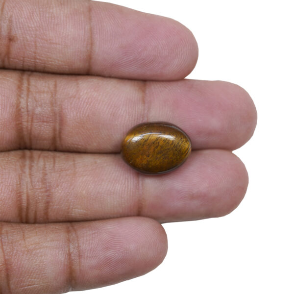 Tiger eye gemstone