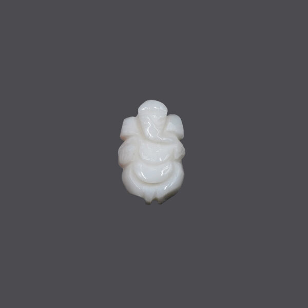 White Coral Ganesh