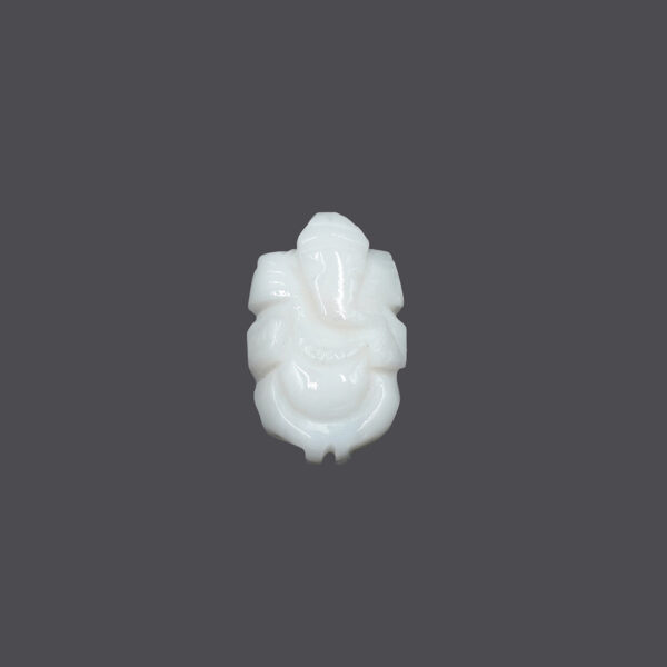 White Coral Ganesh