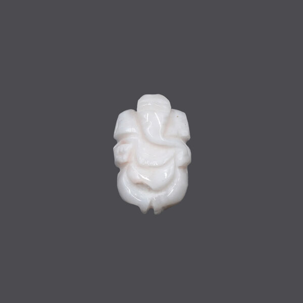 White Coral Ganesh