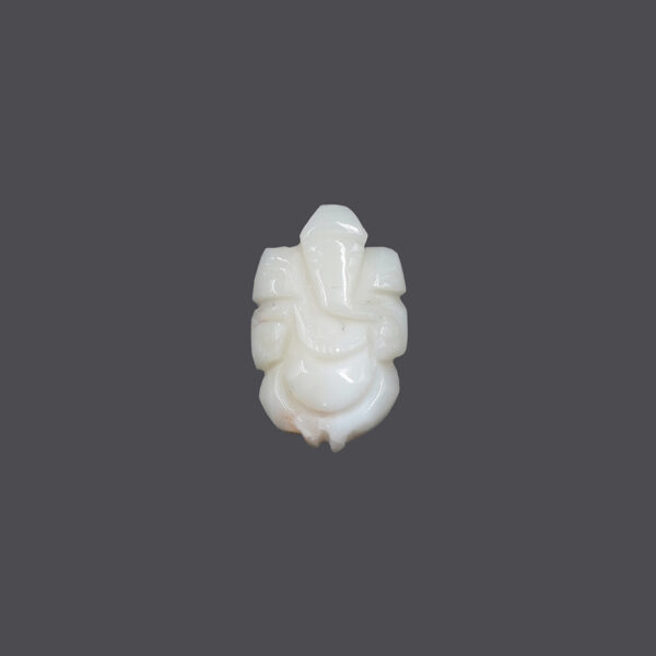 White Coral Ganesh