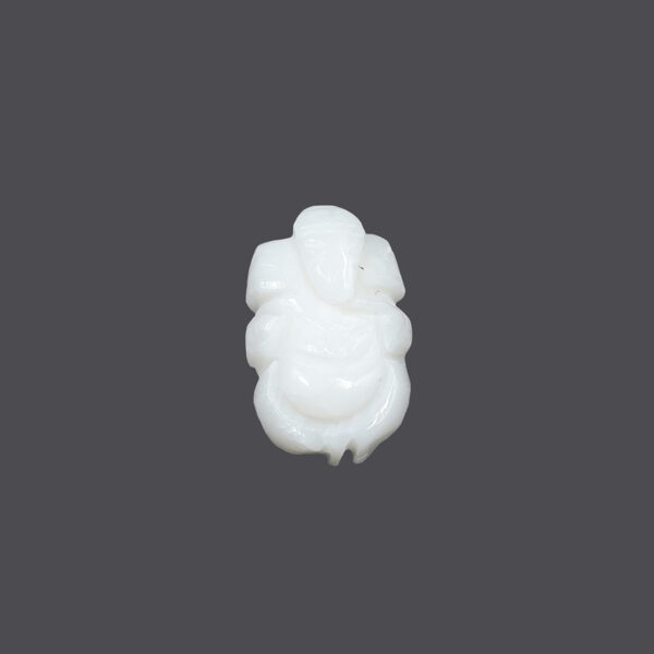 White Coral Ganesh