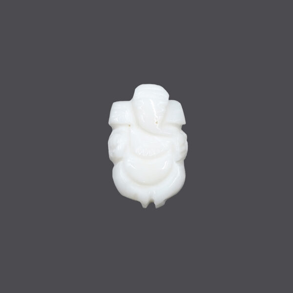 White Coral Ganesh