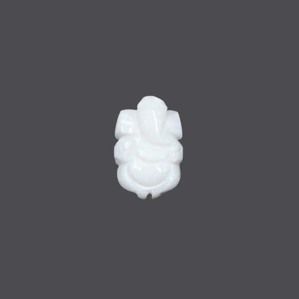 White Coral Ganesh