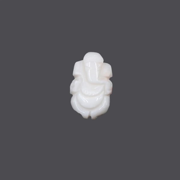 White Coral Ganesh