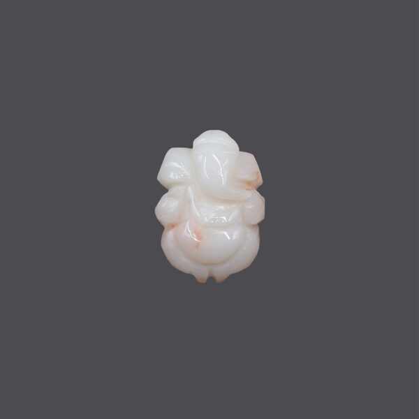 White Coral Ganesh