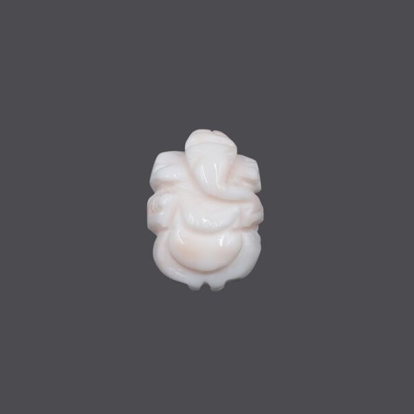 White Coral Ganesh