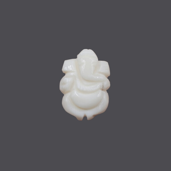 White Coral Ganesh