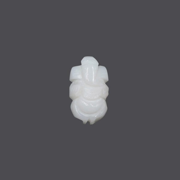 White Coral Ganesh