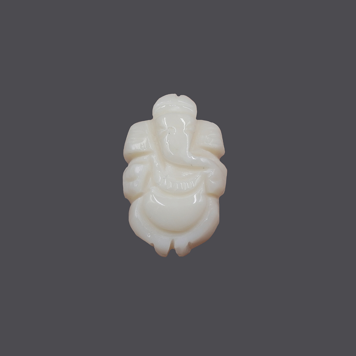 White Coral Ganesh