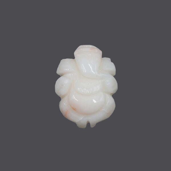 White Coral Ganesh