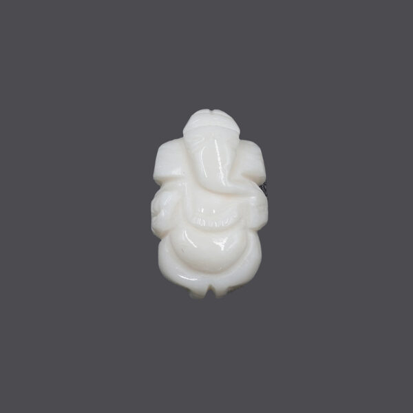 White Coral Ganesh