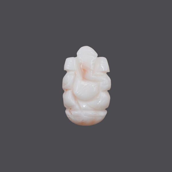 White Coral Ganesh